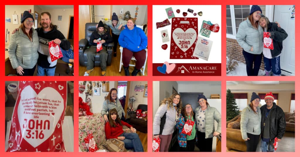 Spreading smiles and Valentine’s Day joy with our amazing clients