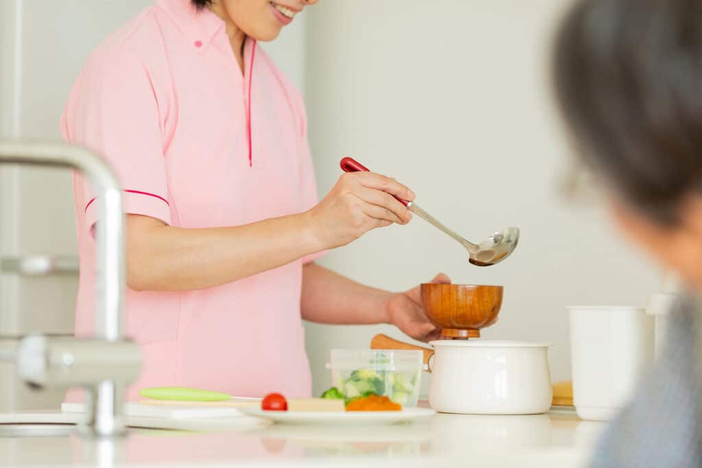 In-home care helps aging seniors with daily care and routine tasks so they can age in place safely.