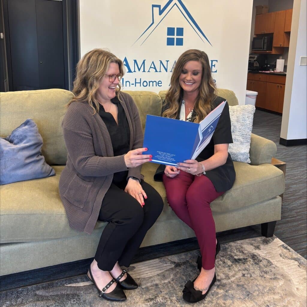 Heather welcoming Nikky Pierce as the new Onboarding Coordinator.