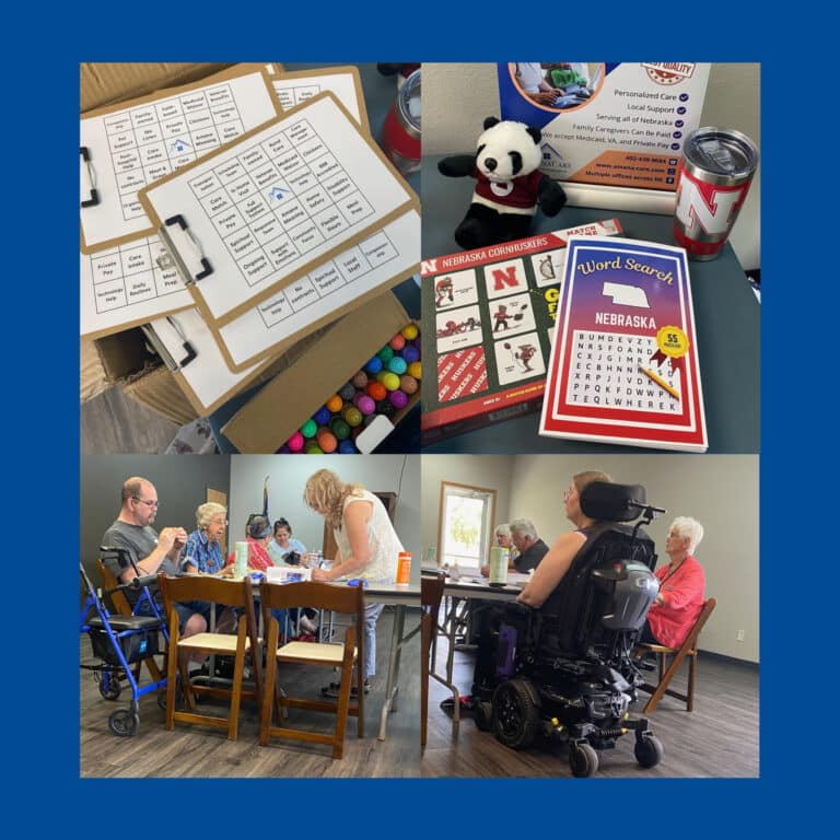 AmanaCare Bingo! at a Brain Injury Support Group in Norfolk