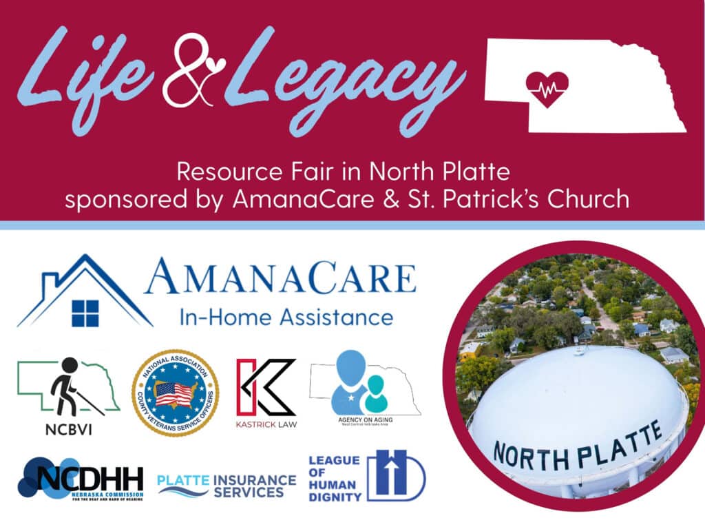 Join us Aug. 21 in North Platte for the Life & Legacy Resource Fair