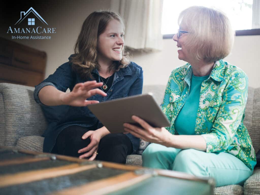 Easy-to-use apps keep seniors connected, learning, and supported in daily life alongside trusted home care services.