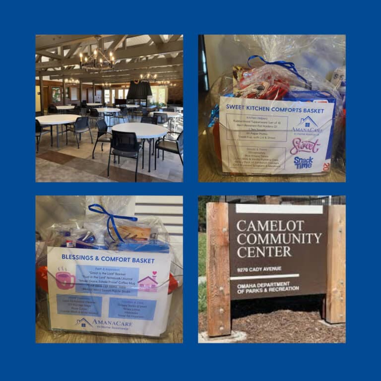 AmanaCare brings Bingo fun and gift baskets to Omaha seniors