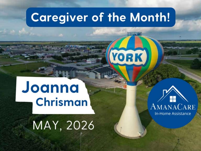 Joanna Chrisman Named Caregiver of the Month | AmanaCare